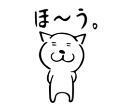 W cat & B cat sticker #8014391