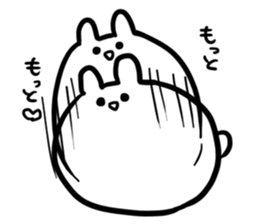manmaru usagi sticker #8014648