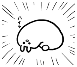 manmaru usagi sticker #8014661
