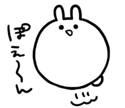 manmaru usagi sticker #8014672