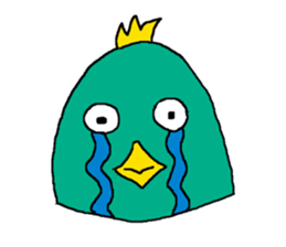 Bird and Wild boar. sticker #8014790