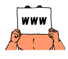 Bird and Wild boar. sticker #8014795