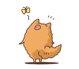 Bossy Pomeranian2 sticker #8014894