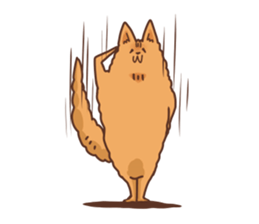 Bossy Pomeranian2 sticker #8014896