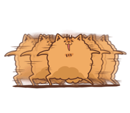 Bossy Pomeranian2 sticker #8014897