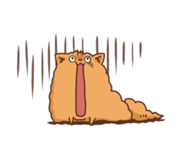 Bossy Pomeranian2 sticker #8014906