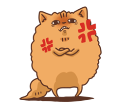 Bossy Pomeranian2 sticker #8014909