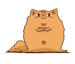 Bossy Pomeranian2 sticker #8014910