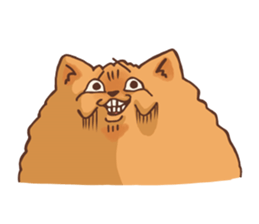 Bossy Pomeranian2 sticker #8014911