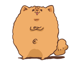 Bossy Pomeranian2 sticker #8014914