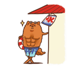 Bossy Pomeranian2 sticker #8014921