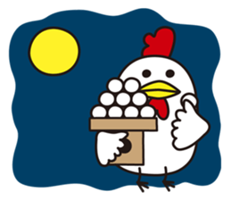 Shirota-san's birds (autumn and winter) sticker #8015008