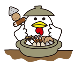 Shirota-san's birds (autumn and winter) sticker #8015009