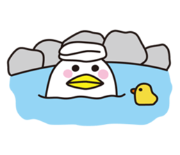 Shirota-san's birds (autumn and winter) sticker #8015016