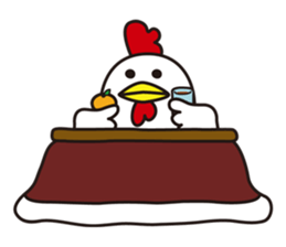 Shirota-san's birds (autumn and winter) sticker #8015017