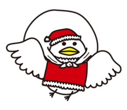 Shirota-san's birds (autumn and winter) sticker #8015023