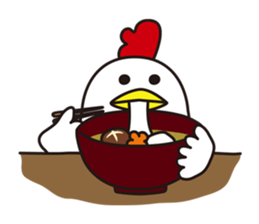 Shirota-san's birds (autumn and winter) sticker #8015031