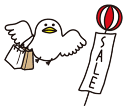 Shirota-san's birds (autumn and winter) sticker #8015032