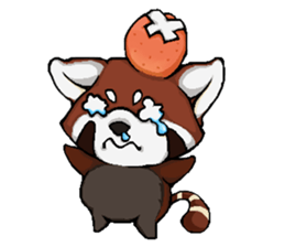 lesser panda (life) sticker #8015085