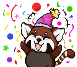 lesser panda (life) sticker #8015086