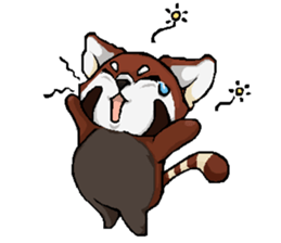 lesser panda (life) sticker #8015088