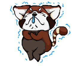 lesser panda (life) sticker #8015089