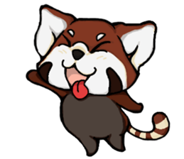 lesser panda (life) sticker #8015091