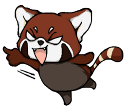 lesser panda (life) sticker #8015095