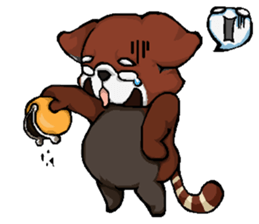 lesser panda (life) sticker #8015098