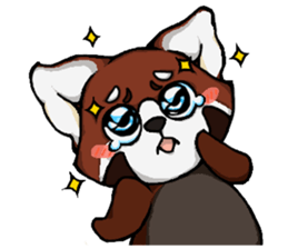 lesser panda (life) sticker #8015103