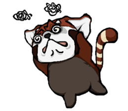lesser panda (life) sticker #8015108