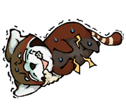 lesser panda (life) sticker #8015109