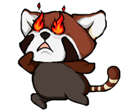 lesser panda (life) sticker #8015110