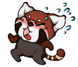 lesser panda (life) sticker #8015112