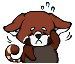 lesser panda (life) sticker #8015114