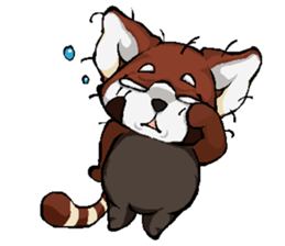 lesser panda (life) sticker #8015118