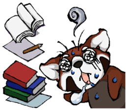 lesser panda (life) sticker #8015120