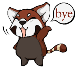 lesser panda (life) sticker #8015123