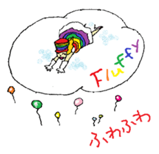 Rainbow Girl -Shinjuku2-Chome sticker #8015205