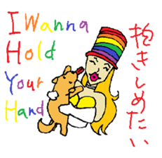 Rainbow Girl -Shinjuku2-Chome sticker #8015209