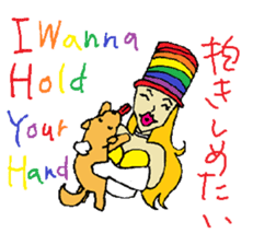 Rainbow Girl -Shinjuku2-Chome sticker #8015209