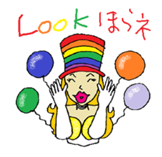 Rainbow Girl -Shinjuku2-Chome sticker #8015211