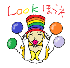 Rainbow Girl -Shinjuku2-Chome sticker #8015211