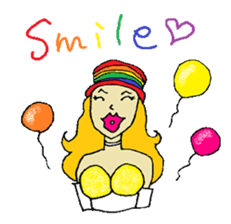 Rainbow Girl -Shinjuku2-Chome sticker #8015216