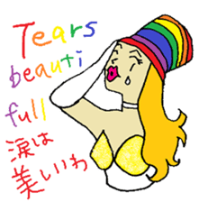 Rainbow Girl -Shinjuku2-Chome sticker #8015218