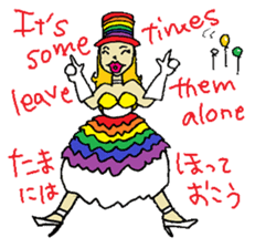 Rainbow Girl -Shinjuku2-Chome sticker #8015229