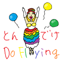 Rainbow Girl -Shinjuku2-Chome sticker #8015232