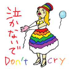 Rainbow Girl -Shinjuku2-Chome sticker #8015236
