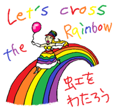 Rainbow Girl -Shinjuku2-Chome sticker #8015243