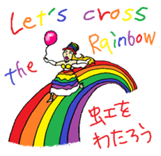 Rainbow Girl -Shinjuku2-Chome sticker #8015243